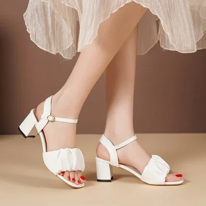 Dressy White Sandals